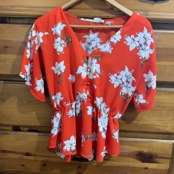 Sienna Sky Tops - Flower theme tops for women